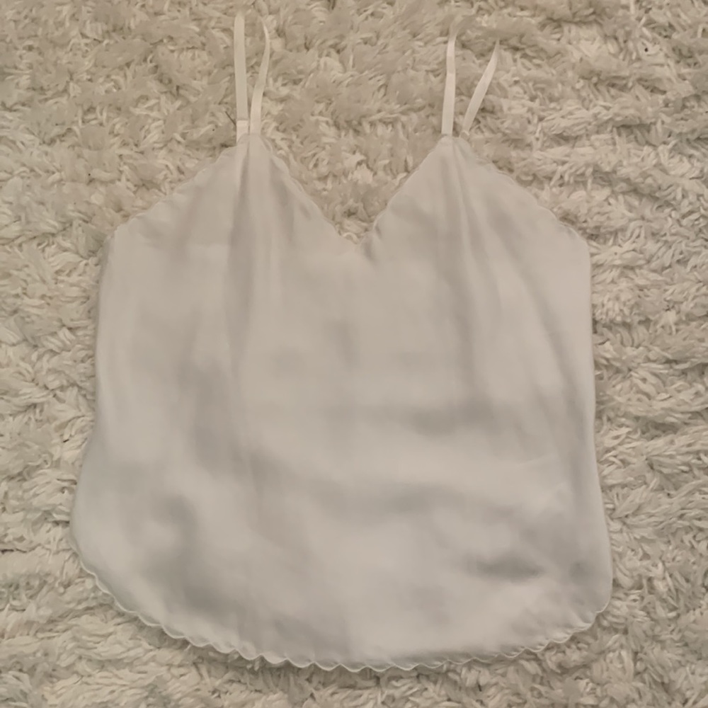 Vintage White Camisole with Elegant Straps